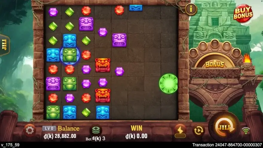 Ảnh màn hình gameplay game trải nghiệm treasure quest lc79 (slot) chơi tại LC79