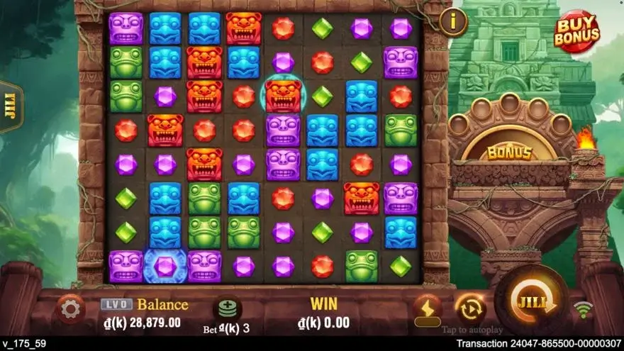 Ảnh bảng biểu tượng & tính năng game trải nghiệm treasure quest lc79 (slot) chơi tại LC79