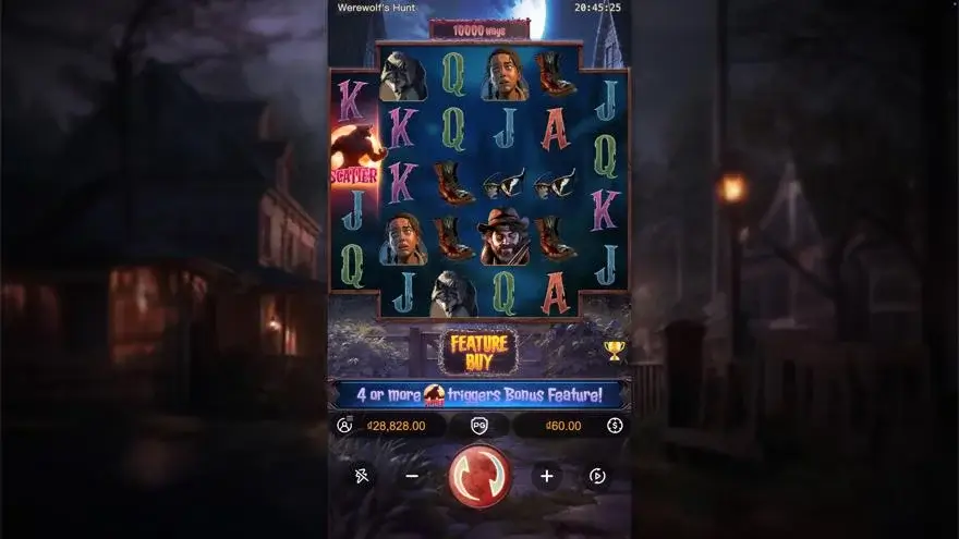 Ảnh màn hình gameplay game trải nghiệm werewolf's hunt lc79 (slot) chơi tại LC79