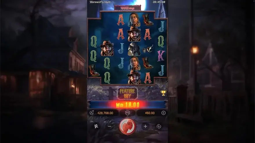 Ảnh bảng biểu tượng & tính năng game trải nghiệm werewolf's hunt lc79 (slot) chơi tại LC79